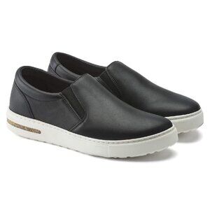 NIB – Birkenstock Oswego Black Leather Slip-On Shoes